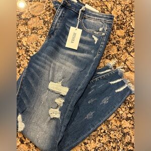 Distressed Jeans Size 32